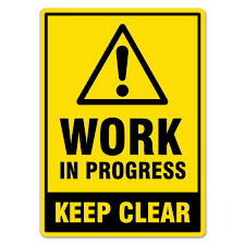 We did not find results for: Work In Progress Keep Clear Sign The Signmaker