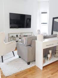 Before After The Most Charming Apartment In Nyc City Chic Decor Apartment Decorating Rental Budget Apartment Decorating Rental Small Apartment Living Room
