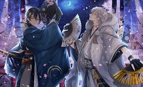 Hd Wallpaper Anime Touken Ranbu Mikazuki Munechika Tsurumaru Kuninaga Wallpaper Flare