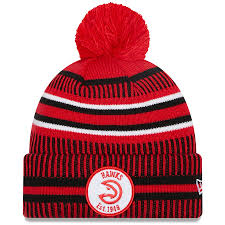 Yarnspirations has everything you need for a great project. Men S Atlanta Hawks New Era Red Team Sport Cuffed Knit Hat With Pom