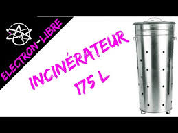 Incinerateur 175l Youtube