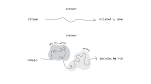 A sure sign of being an introvert is that you don't like to be praised or criticized in front of others or have everyone's attention in any other way. 6 Illustrations That Show What It S Like In An Introvert S Head