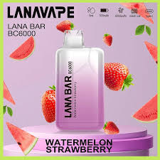 Lana拋棄式一次性電子煙|Lana Bar BC6000 Puffs|草莓西瓜- LANA一次性電子煙-煙機-煙彈官網