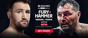 WORLD TITLE TRAIL LEADS HUGHIE FURY NORTH FOR HEAVYWEIGHT CLASH WITH CHRISTIAN  HAMMER IN NEWCASTLE ON SATURDAY, OCTOBER 16
