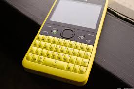 The boldly bright Nokia Asha 210 ...