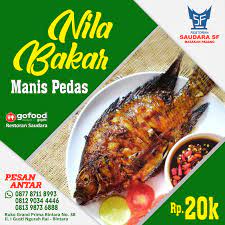 Social Media Poster Nila Bakar Masakan Manis Restoran