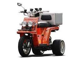 honda gyro x custom with shoe case 1960 s ジャイロ カスタム クールなバイク ミニバイク