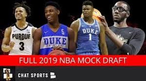 Toni kukoc was drafted in the 1990 draft as the 29th pick in the 2nd round. 2019 Nba Mock Draft Final 1st And 2nd Round Projections Youtube