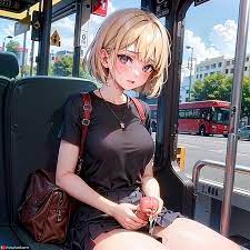 ai generated cum futanari horsecock laai public solo futa stable  diffusion train 