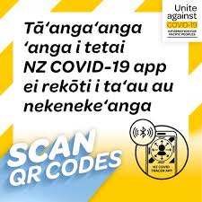 Businesses need to display qr codes Ministry For Pacific Peoples Covid 19 Resources