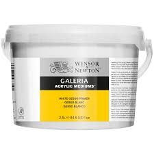 But, if you're using white primer, you would need the two finish coats. Winsor Newton White Gesso Primer 2 5l Pen Store