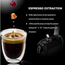 Check spelling or type a new query. Amazon Com Small Espresso Coffee Machine 19 Bar Coffee Capsule Maker For Nespresso Compatible Capsules With Fast Heating Pump One Touch Brewing With Capsules 1255w Home Kitchen
