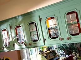 update kitchen cabinets with glass