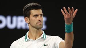 Novak djokovic reached the australian open final for the ninth time by beating no. N7s56bt1gnjqm