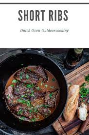 Guinness Short Ribs Aus Dem Dutch Oven Livingbbq De Rezept Rezepte Dutch Oven Rezepte Smoker Rezepte