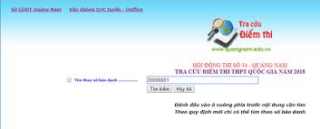 Visa du học nhật bản: Xem Tra Cá»©u Ä'iá»ƒm Thi Thpt Quá»'c Gia NÄƒm 2018 Cá»§a Tá»‰nh Quáº£ng Nam