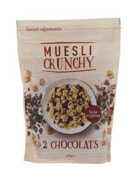 Muesli Croustillant Aux 2 Chocolats 450 G Livre Par Toupargel Fr