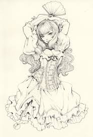 Hand Drawn One Of A Kind Drawing Ink Pencil On Heavy Grade High Quality Paper Signed Trimmed Down From A4 Paper In 2021 Original Ink Drawing Drawings Anime Sketch