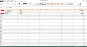 Sample Spreadsheet For Business Expenses Then Chart Of
