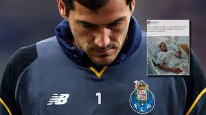 Iker casillas former footballer from spain goalkeeper last club: Iker Casillas Vom Fc Porto Nach Herzinfarkt Im Krankenhaus Eurosport