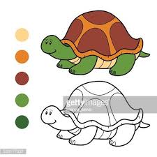Tucker turtle coloring pages ! Coloring Book Turtle Sea Animal Cartoon Educational Illustration Clipart Image