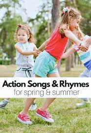We want to make it very easy for teachers and parents to share these popular rhymes and songs with young children. 21 Action Songs And Rhymes That Celebrate Spring