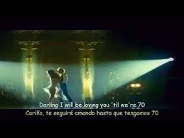 Darling I Will Be Loving You Til We Re 70 Ed Sheeran Thinking Out Loud Con Subtitulos En Espanol Ed Sheeran Youtube Out Loud