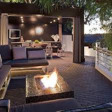 Check spelling or type a new query. Outdoor Sectional With Fire Pit Contemporary Deck Patio