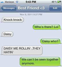 Knock knock jokes are used by both children and adults as a play with words. Funniest Knock Knock Jokes Ever Dirty