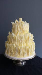 Shaved White Chocolate Carrot Cake Wedding Cake Chocolate Wedding Cake Wedding Cake Flavors Combinations Chocolate Carrot Cake