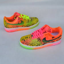 Black And Lime Green Air Force 1 Shoes At Wheretoget Neon Nike Shoes Nike Neon Orange Nike Shoes