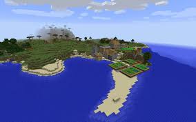 Biomes O Plenty Seeds Village Blacksmith Village From Ocean Seed 3573830 In 2020 Village Ocean Blacksmithing