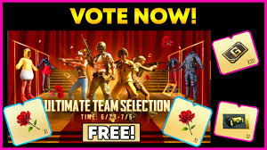 How to do pubg mobile hack? Vote Now For Free Rewards Pubg Mobile Ultimate Team Selection Kaise Kare Vote Hindi Youtube
