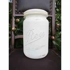 Altesweckglas Einmachglas Mit Deckel Im Shabby Chic Windlicht Vase Utensilo Altweiss Matt Deko Glas Deko Im Glas Einmachen Deckel