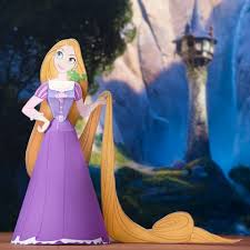 Rapunzel 3d Papercraft Disney Family
