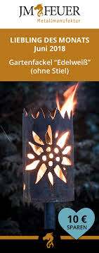 Gartenfackel Edelweiss Brennt Mit Gewachsten Toilettenpapier Jmfeuer Gartenfackel Fackel Und Wachsfackeln