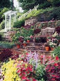 Top 50 Best Slope Landscaping Ideas Hill Softscape Designs Sloped Garden Garden Problems Landscaping A Slope
