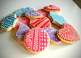 Henna Cookies Cookies Valentinesday Sugarcookies Royalicing Finepiping Henna Mehndi Foodporn アイシング