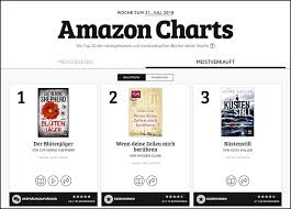 Germany And The Uk Now Have Amazon Charts Fiction And