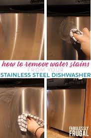 Do It Yourself Make Your Stainless Steel Look Shiny New With This Tutorial On How To Remove Water Stain Remove Water Stains Cleaning Hacks House Cleaning Tips