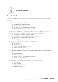 Buying health insurance for the first time seems confusing at first. Health 7 Quarter 2 Module 6 Applying Decision Making Skills To Prevent Nutritional Problems Grade 7 Modules