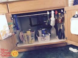 All of your little items can be tucked away in their proper place and out of reach. Under Kitchen Sink Cabinet Organization Ideas You Can Use