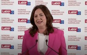 Queensland labor leader annastacia palaszczuk has launched her party's bid for a return to power a very emotional annastacia palaszczuk accuses prime minister scott morrison of bullying her to. Annastacia Palaszczuk Takes Historic Third Time Win In Queensland Election