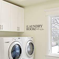 But your walls are better. The Laundry Room Loads Of Fun Wall Art Decals