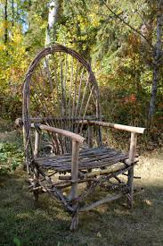 Example Chair In 2020 Willow Furniture Twig Furniture Rustic Furniture