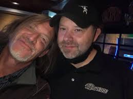 Me and my Bro in the Harbour Bar Downings Chris Mather