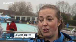Brave swimmers have taken part in the Cheltenham Sue Ryder Big Dip today to  raise funds for end-of-life care and grief support., Watch the full report 
