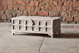 Travel trunk /coffee table ideal for ladies bedroom or girls room for storage or could upcycle into coffee table clean inside and out all catches work size height 20ins length 36ins width 20ins £25 £25 Whiteleaf Upcycled Trunk Box Coffee Table Little Tree Furniture