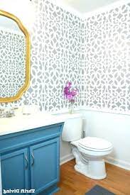 Modern bathrooms are now on top but transitional and contemporary, tied for second among homeowners in our study. Wall Stencil Ideas Interculture Onlineinfo Bathroom Bathroom 635x952 Wallpaper Teahub Io