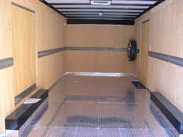 Use e track and it's fittings to secure the parts in your enclosed landscaping or cargo trailer. E Tracking Tie Down System All Pro Trailer Superstore